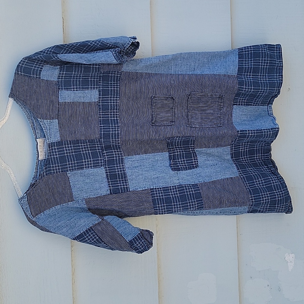 Susan Eastman wearable Art Lagonlook blouse Patchwork Cottage